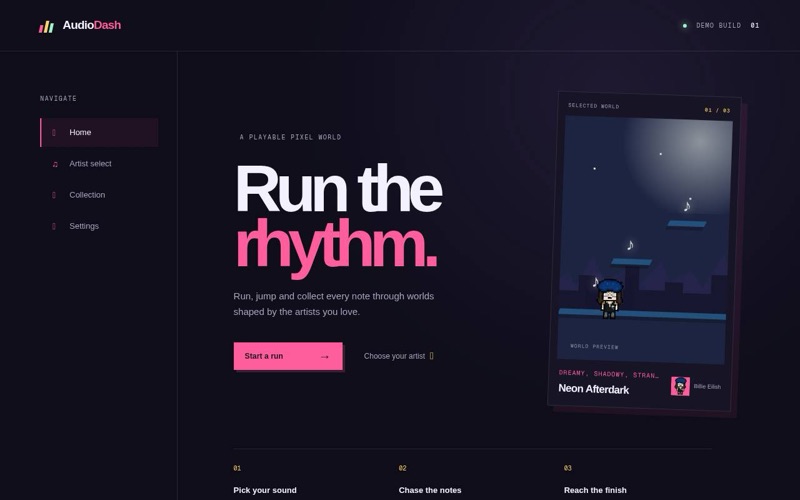 AudioDash by Leila